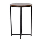 Tavolino Flash Furniture collezione Hampstead – Tavolino d'appoggio moderno in laminato con struttura incrociata