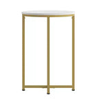 Flash Furniture Hampstead Collection End Table - Modern Laminate Accent Table with Crisscross Frame