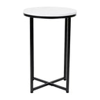 Tavolino Flash Furniture collezione Hampstead – Tavolino d'appoggio moderno in laminato con struttura incrociata
