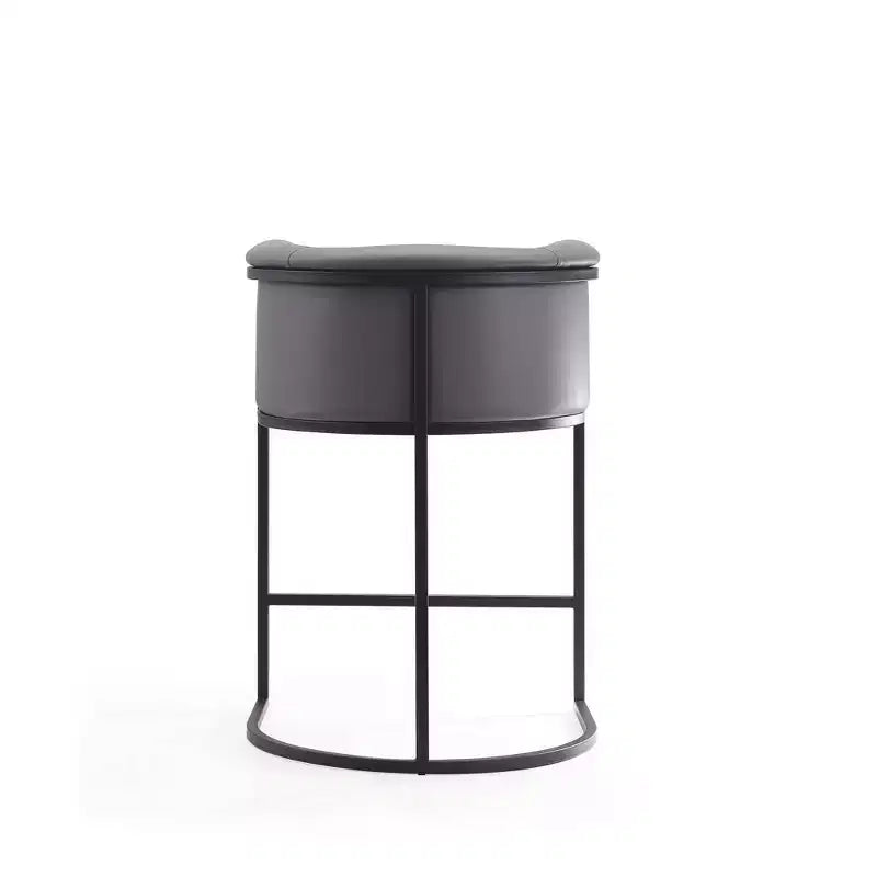 Set di 3 sgabelli da bar Cosmopolitan in metallo rivestito, altezza bancone - Manhattan Comfort
