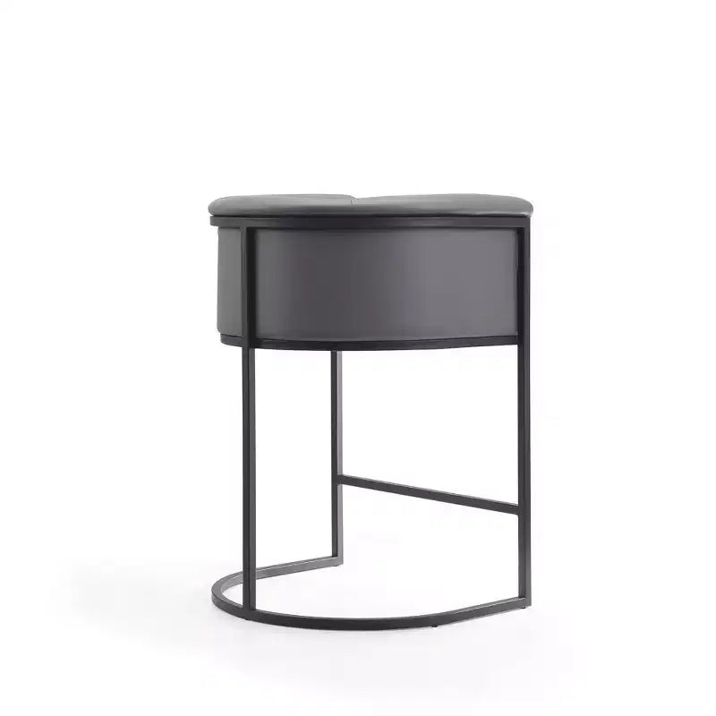 Set di 3 sgabelli da bar Cosmopolitan in metallo rivestito, altezza bancone - Manhattan Comfort