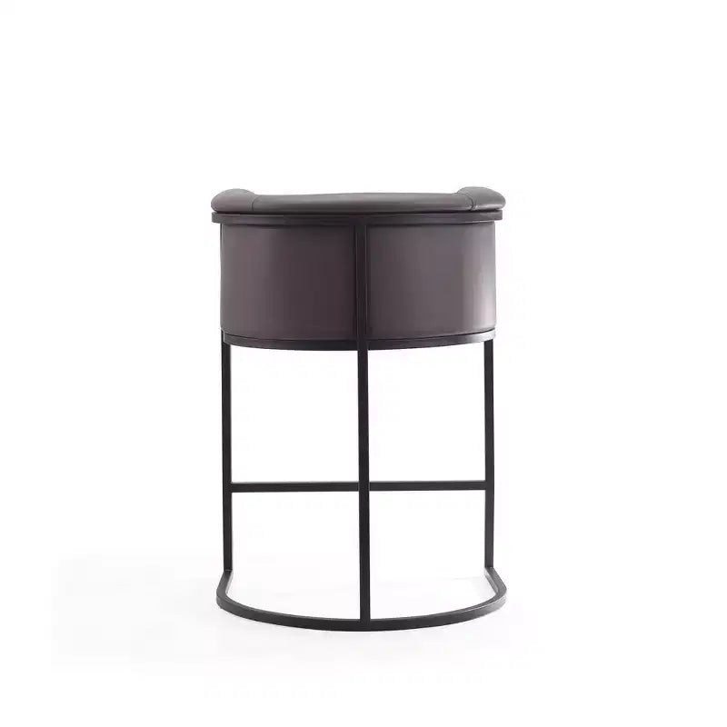 Set di 3 sgabelli da bar Cosmopolitan in metallo rivestito, altezza bancone - Manhattan Comfort