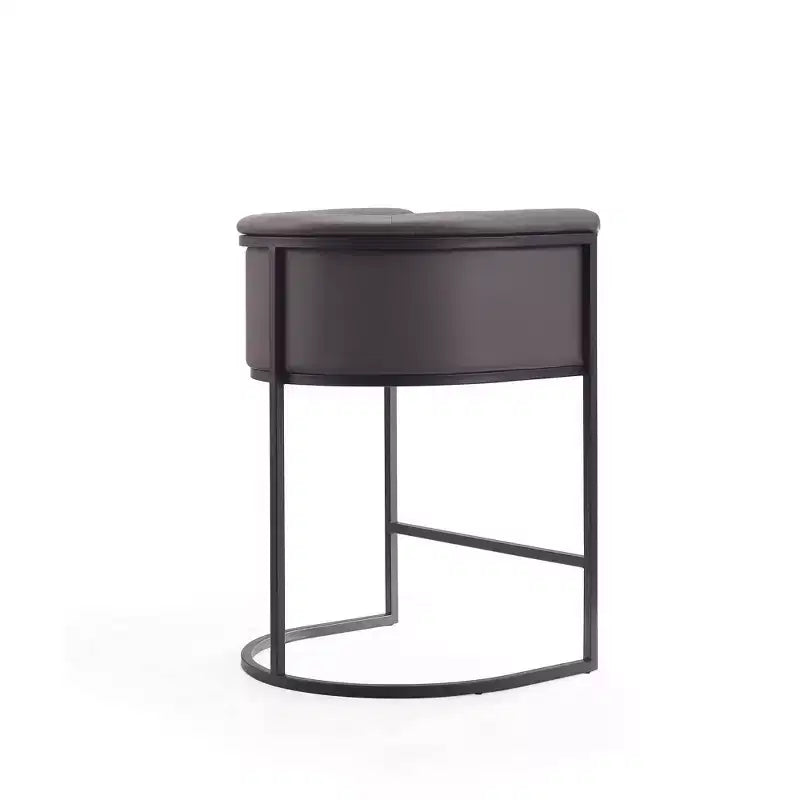 Set di 3 sgabelli da bar Cosmopolitan in metallo rivestito, altezza bancone - Manhattan Comfort