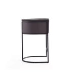 Set di 3 sgabelli da bar Cosmopolitan in metallo rivestito, altezza bancone - Manhattan Comfort