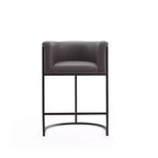 Set di 3 sgabelli da bar Cosmopolitan in metallo rivestito, altezza bancone - Manhattan Comfort