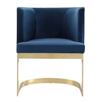 Set di 2 sedie da pranzo in velluto Aura - Manhattan Comfort