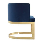 Set di 2 sedie da pranzo in velluto Aura - Manhattan Comfort
