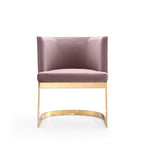 Set di 2 sedie da pranzo in velluto Aura - Manhattan Comfort