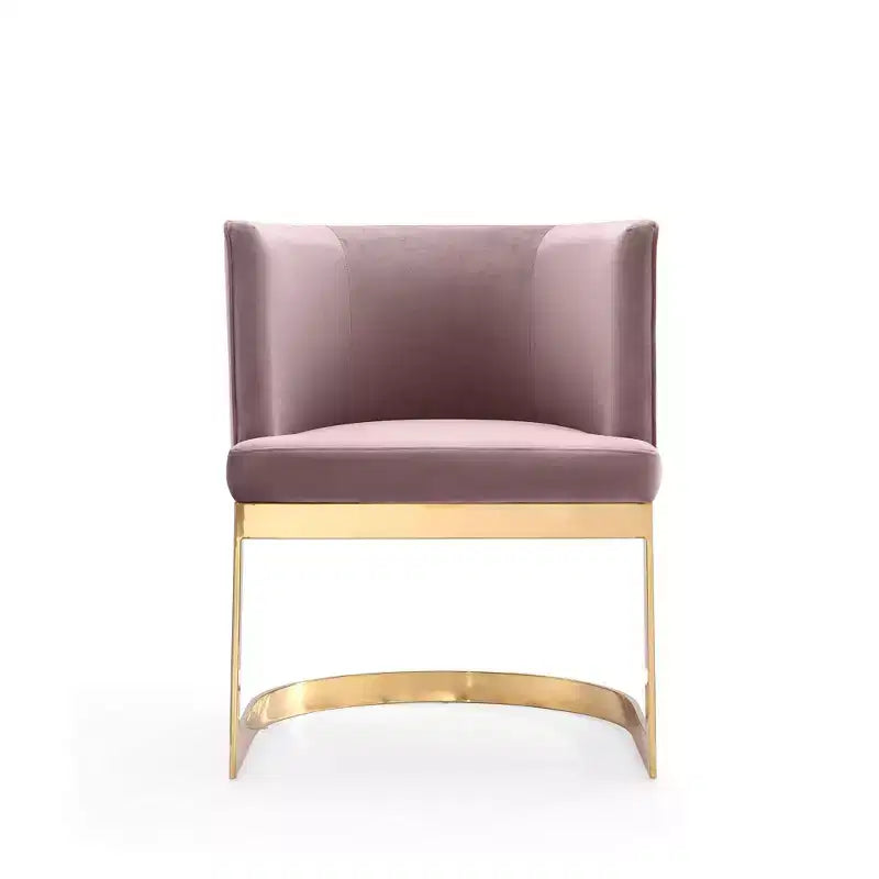 Set di 2 sedie da pranzo in velluto Aura - Manhattan Comfort