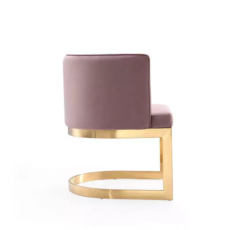 Set di 2 sedie da pranzo in velluto Aura - Manhattan Comfort