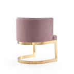 Set di 2 sedie da pranzo in velluto Aura - Manhattan Comfort
