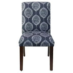 Sedia da pranzo Skyline Furniture Hendrix in damasco
