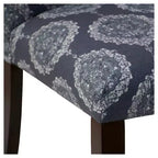 Sedia da pranzo Skyline Furniture Hendrix in damasco