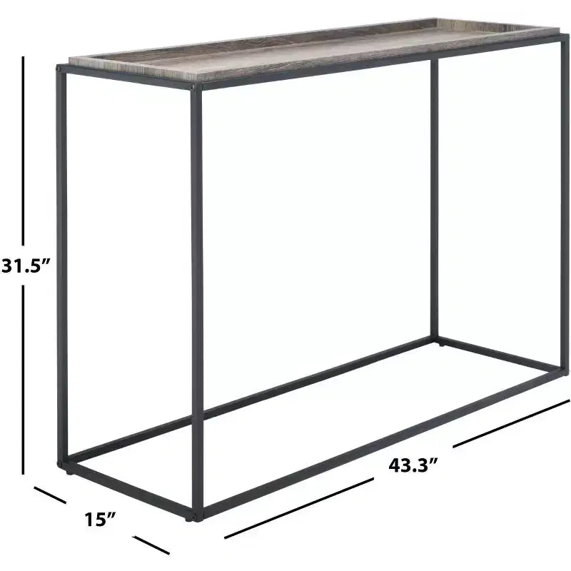 Andey Console Table - CNS2001A - Marrone - Safavieh