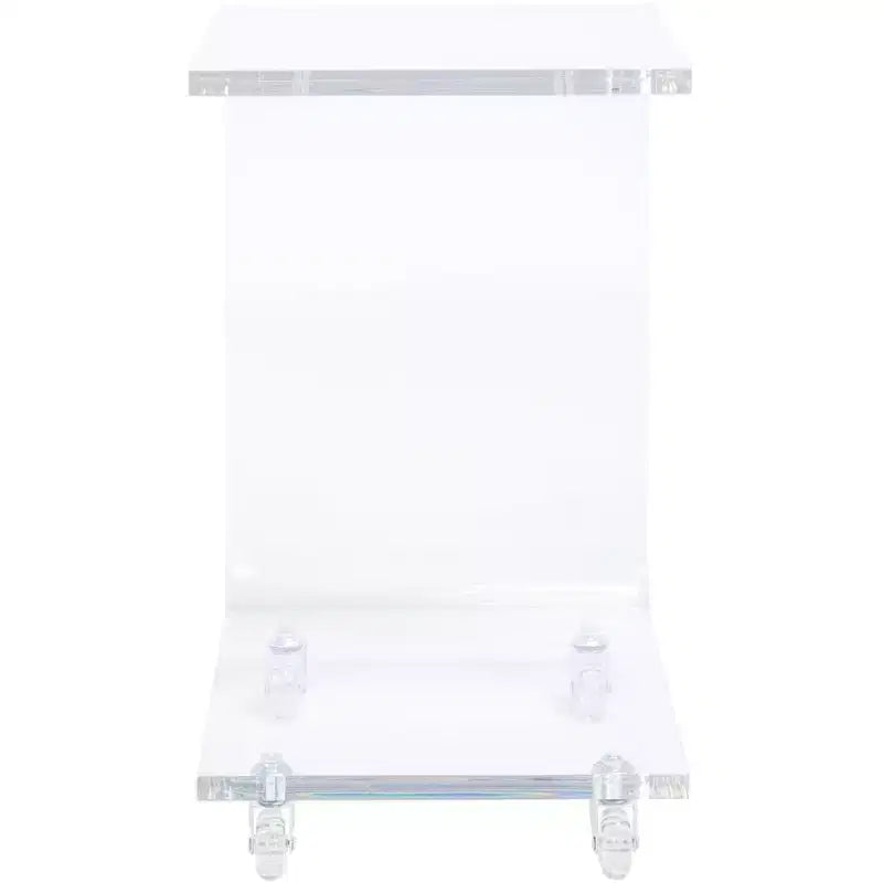 Carrello da bar Rollins in acrilico - BCT8006A - Trasparente - Safavieh