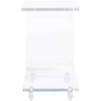 Carrello da bar Rollins in acrilico - BCT8006A - Trasparente - Safavieh