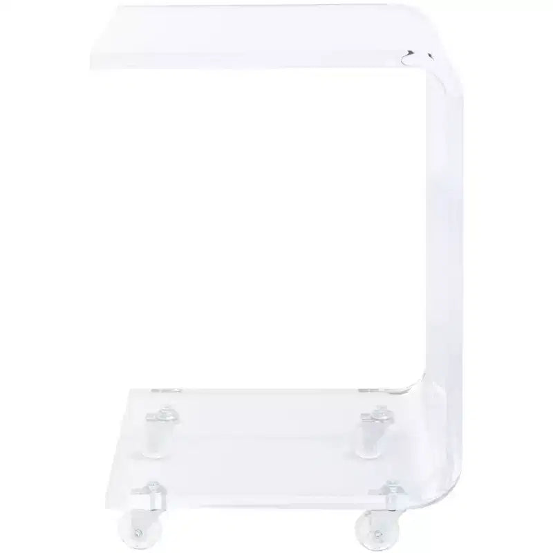 Carrello da bar Rollins in acrilico - BCT8006A - Trasparente - Safavieh