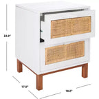 Comodino a 2 cassetti Erica - NST4006 - Safavieh