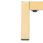 Comodino Meilana 1 cassetto - NST6403 - Tortora chiaro/Ottone - Safavieh