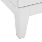 Comodino a 2 cassetti Luiza - NST6602 - Bianco/Oro - Safavieh