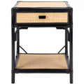 Roya 1 Drawer 1 Shelf Nightstand - NST4005 - Safavieh