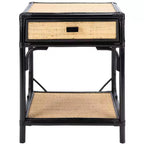 Roya 1 Drawer 1 Shelf Nightstand - NST4005 - Safavieh