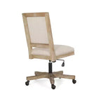 Sedia da ufficio girevole imbottita rustica Sandine - Christopher Knight Home