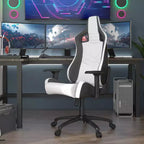 Poltrona da gaming reclinabile con braccioli regolabili Quelman 24/7 Shop At Home