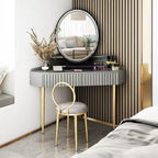 Costway Hollywood Specchio per Trucco Illuminato con Telecomando, 4 Colori Dimmerabili, Nero/Oro/Bianco