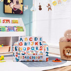 Costway Divano Convertibile per Bambini 2 in 1 Poltrona Pieghevole Sdraio Lettino