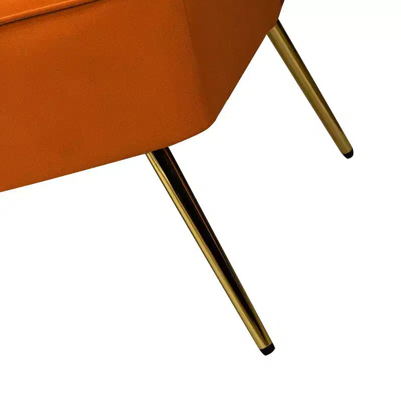 Divanetto Nicolas in velluto Sedia a 2 posti contemporanea per soggiorno e camera da letto Divanetto con schienale trapuntato | Karat Home