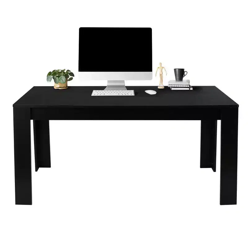 Costway 63'' Tavolo da Pranzo Rettangolare Moderno da Cucina per 6 Persone Mobili per la Casa