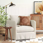 Berea Slouchy Lounge Chair with French Seams - Threshold