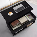 Costway 31.5'' Lift Top CoffeeTable ModernTable W/ Hidden Compartment&Wood Legs For Home