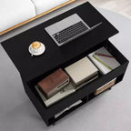 Costway 31.5'' Lift Top CoffeeTable ModernTable W/ Hidden Compartment&Wood Legs For Home