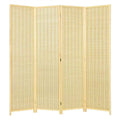 Costway 4 Panel Room Divider Screen Portable Folding 6 ft Partition Screen