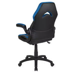 Sedia da gaming BlackArc High Back con rivestimento in similpelle, sedile girevole regolabile in altezza e braccioli imbottiti ribaltabili
