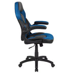 Sedia da gaming BlackArc High Back con rivestimento in similpelle, sedile girevole regolabile in altezza e braccioli imbottiti ribaltabili