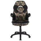 Sedia da gaming BlackArc High Back con rivestimento in similpelle, sedile girevole regolabile in altezza e braccioli imbottiti ribaltabili