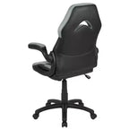 Sedia da gaming BlackArc High Back con rivestimento in similpelle, sedile girevole regolabile in altezza e braccioli imbottiti ribaltabili
