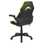 Sedia da gaming BlackArc High Back con rivestimento in similpelle, sedile girevole regolabile in altezza e braccioli imbottiti ribaltabili