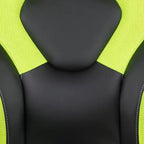 Sedia da gaming BlackArc High Back con rivestimento in similpelle, sedile girevole regolabile in altezza e braccioli imbottiti ribaltabili