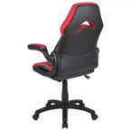Sedia da gaming BlackArc High Back con rivestimento in similpelle, sedile girevole regolabile in altezza e braccioli imbottiti ribaltabili