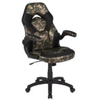 Sedia da gaming BlackArc High Back con rivestimento in similpelle, sedile girevole regolabile in altezza e braccioli imbottiti ribaltabili