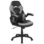 Sedia da gaming BlackArc High Back con rivestimento in similpelle, sedile girevole regolabile in altezza e braccioli imbottiti ribaltabili