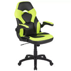 Sedia da gaming BlackArc High Back con rivestimento in similpelle, sedile girevole regolabile in altezza e braccioli imbottiti ribaltabili