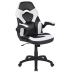 Sedia da gaming BlackArc High Back con rivestimento in similpelle, sedile girevole regolabile in altezza e braccioli imbottiti ribaltabili