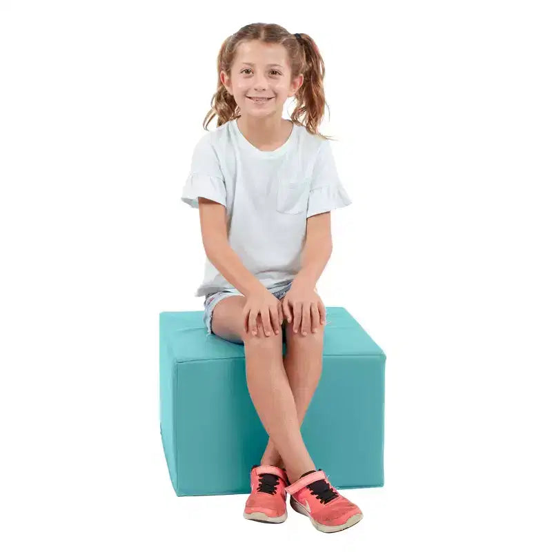 Pouf quadrato SoftZone, 4 pezzi