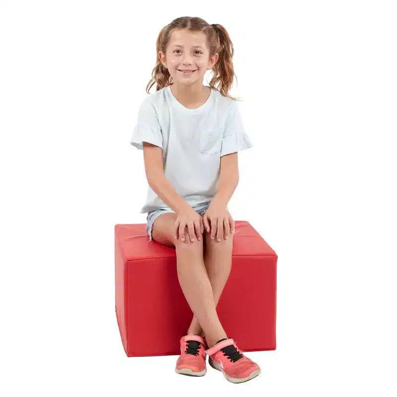 Pouf quadrato SoftZone, 4 pezzi