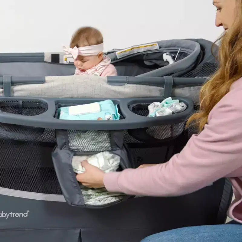 Lettino da viaggio Baby Trend Deluxe II Nursery Center
